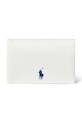 Polo Ralph Lauren portofel de piele piele alb 427949873