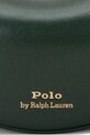 Kožená kabelka Polo Ralph Lauren 427938050 zelená