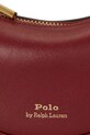 Kožna torba Polo Ralph Lauren 427938050 bordo
