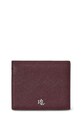 Кожаный кошелек Lauren Ralph Lauren кожа бордо 432962112