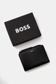 BOSS portfel skórzany czarny 50536382