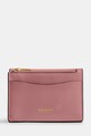 Coach portfel skórzany CZ111 różowy SS26