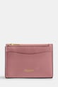 Coach portfel skórzany CZ111 różowy SS26