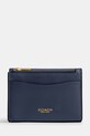 Coach portfel skórzany CZ111 granatowy SS26