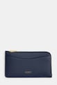 Coach portfel skórzany skóra licowa granatowy CZ112