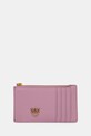 Pinko portafoglio in pelle semplice violetto 100251.A1YB