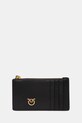 Pinko portofel de piele piele negru 100251.A1YB