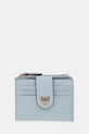 Δερμάτινο πορτοφόλι Pinko μπλε 103610.A0F1