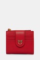 Pinko portofel de piele piele rosu 103610.A0F1