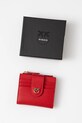 Pinko portofel de piele 103610.A0F1 rosu