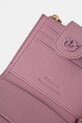 Accesorii Pinko portofel de piele 103610.A29P roz