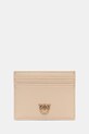 Шкіряний чохол на банківські карти Pinko чохол для карт бежевий 103762.A0F1