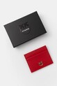 Accessori Pinko portacarte in pelle 103762.A0F1 rosso