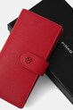 Pinko portfel skórzany czerwony 104354.A29P