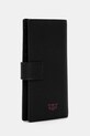 Δερμάτινο πορτοφόλι Pinko 104354.A29P μαύρο SS25