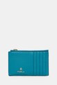 Кожаный кошелек Furla кожа бирюзовый WP00310.HSF000.TR400