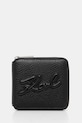 Peněženka Karl Lagerfeld imitace kůže černá A1W32054