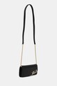 Karl Lagerfeld portfel skórzany A1W32068 czarny SS25