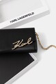 Karl Lagerfeld portfel skórzany A1W32068 czarny