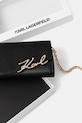 Karl Lagerfeld portofel de piele A1W32068 negru