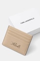 Аксессуары Кожаный чехол на карты Karl Lagerfeld A1W32069 бежевый