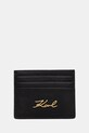 Karl Lagerfeld carcasă din piele Planet friendly negru A1W32069