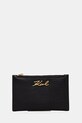 Кошелек Karl Lagerfeld кожа чёрный A1W32104