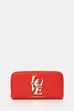 Peněženka Love Moschino imitace kůže červená JC5664PP1
