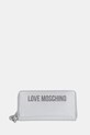 Love Moschino portfel drobny wzór srebrny JC5620PP1