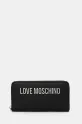 Love Moschino portfel drobny wzór czarny JC5611PP1