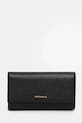 Coccinelle portfel skórzany skóra licowa czarny E2.MW5.11.85.01