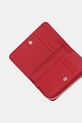 Akcesoria Coccinelle portfel skórzany E2.MW5.11.D1.01 czerwony