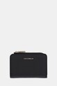Кожаный кошелек Coccinelle кожа чёрный E2.MW5.11.D1.01