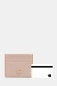 Coccinelle portacarte in pelle beige E2.SSL.12.01