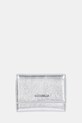 Coccinelle portofel de piele piele argintiu E2.SXE.11.F0.01