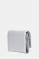 Coccinelle portofel de piele E2.SXE.11.F0.01 argintiu SS25