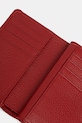 Akcesoria Gianni Chiarini portfel skórzany 0 PF.WBW13757.GRN czerwony