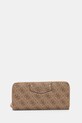 Guess portafoglio ECO BRENTON finta pelle fiore beige SWBG83.90146
