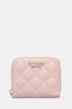 Peňaženka Guess GIULLY imitácia kože ružová SWQG87.48137