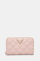 Novčanik Guess GIULLY imitacija zrnate kože roza SWQG87.48140