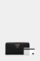 Guess portofel LAUREL SWBG85.00146 negru