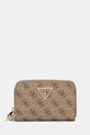 Guess portfel LAUREL imitacja skóry licowej beżowy SWSG85.00164
