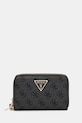 Guess portfel LAUREL imitacja skóry licowej szary SWSG85.00164