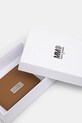 Кожаный чехол на карты MM6 Maison Margiela коричневый SA5UI0013.P7258