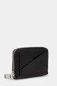 Шкіряний гаманець MM6 Maison Margiela SA6UI0016.P7183 чорний SS25