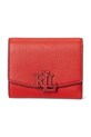 Шкіряний гаманець Lauren Ralph Lauren помаранчевий 432966782