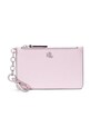 Кожен портфейл Lauren Ralph Lauren гладка кожа розов 432966789