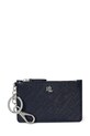 Kožená peňaženka Lauren Ralph Lauren usňová koža tmavomodrá 432966789