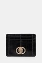 Kurt Geiger London card-holder din piele imprimeu negru 4019700119