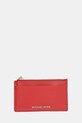 MICHAEL Michael Kors portofel de piele piele rosu 32H3G8ED1L